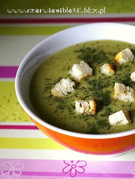 Zupa ziemniaczano-rukolowa