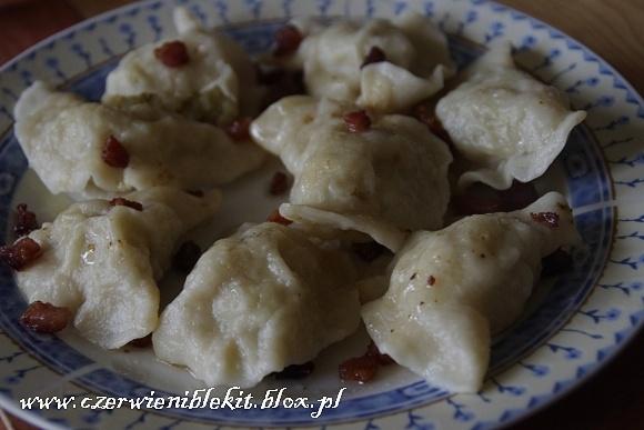 Pierogi z farszem z surowych ziemniaków