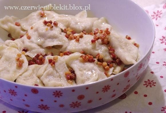 Pierogi z kaszą gryczaną i twarogiem