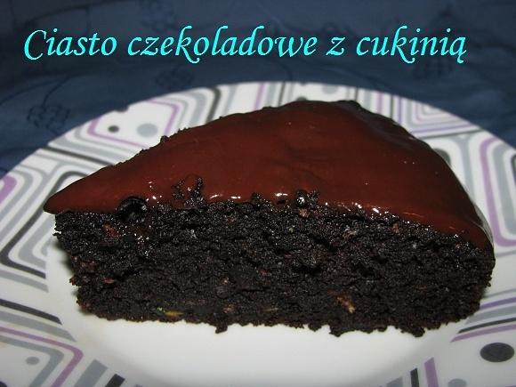 Ciasto czekoladowe z cukinią