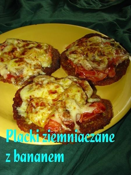 Placki ziemniaczane z bananem