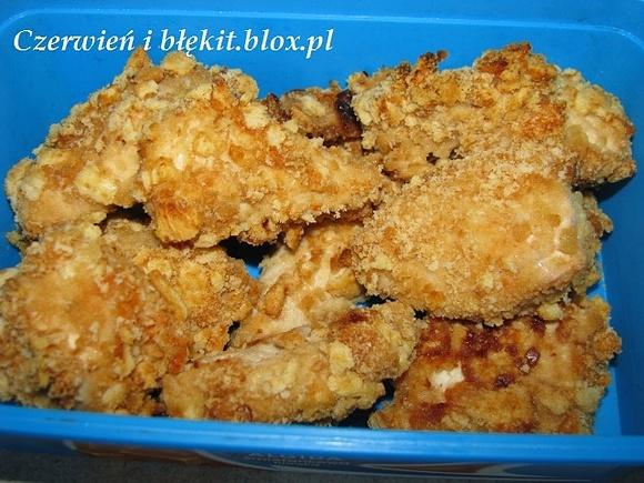 Kurczak w maślance i krakersach