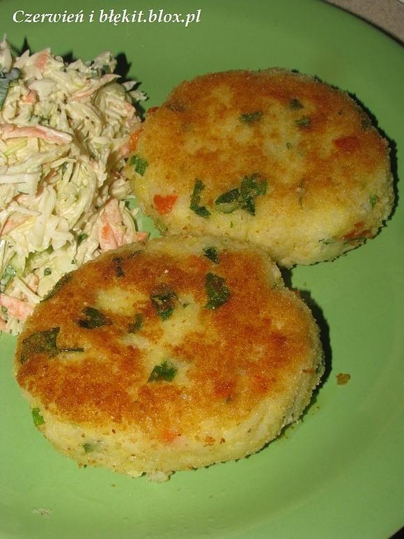 Kotlety ryżowe z mozzarellą