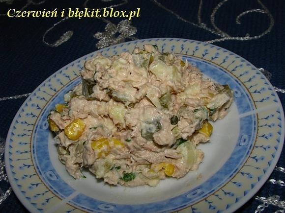 Sałatka z tuńczyka i ziemniaków