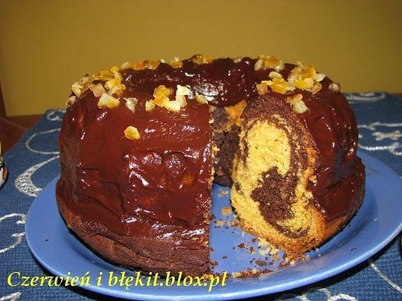 Babka pomarańczowo-czekoladowa