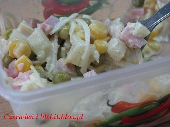 Sałatka z curry dla fanów