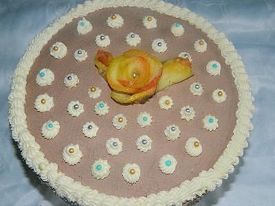 Tort orzechowo-czekoladowy