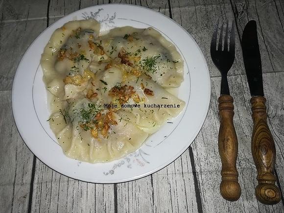 Pierogi z kapustą i grzybami