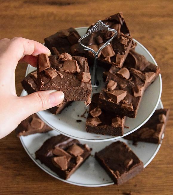 Brownie bezglutenowe z batatów