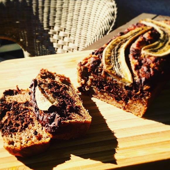 Wegański chleb bananowy