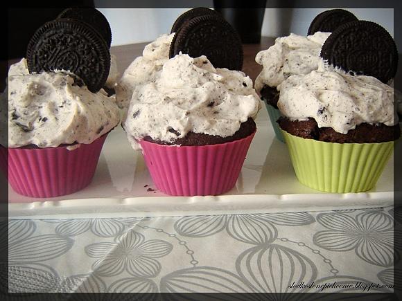 Muffinki z ciasteczkami Oreo