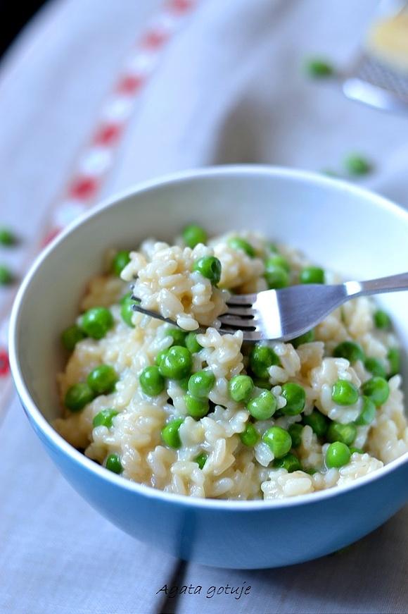 Risotto z groszkiem risi e bisi