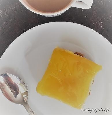 Sernik z lemon curd