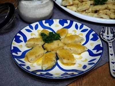 Kopytka ruskie z tymiankiem