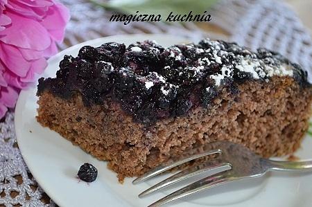 Błotniak z borówkami
