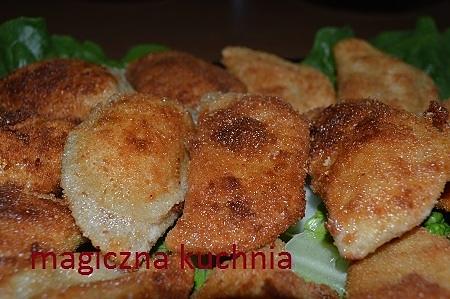 Panierowane ruskie pierogi