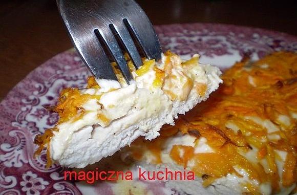 Filety drobiowe z marchewką