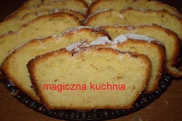 Ciasto cytrynowe pieczone z margaryną Kasia