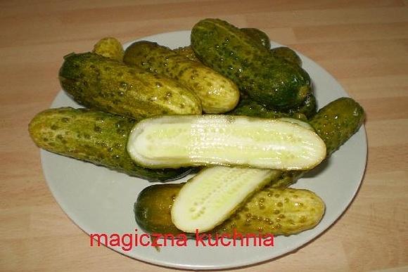 Ogórki małosolne