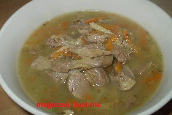 Flaczki z żołądków drobiowych na dietę Dukana, faza ii