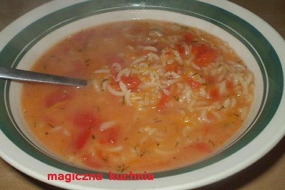 Pomidorowa zupa domowa