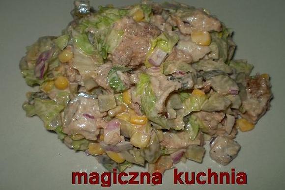 Kotletowa sałatka