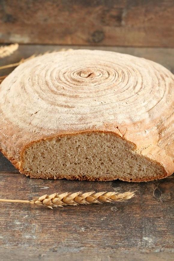 Chleb pszenno-orkiszowy na zakwasie z Thermomix