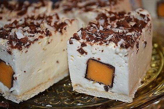 Mleczne okienko - Ciasto bez pieczenia