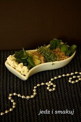 Zielona sałatka z quinoa