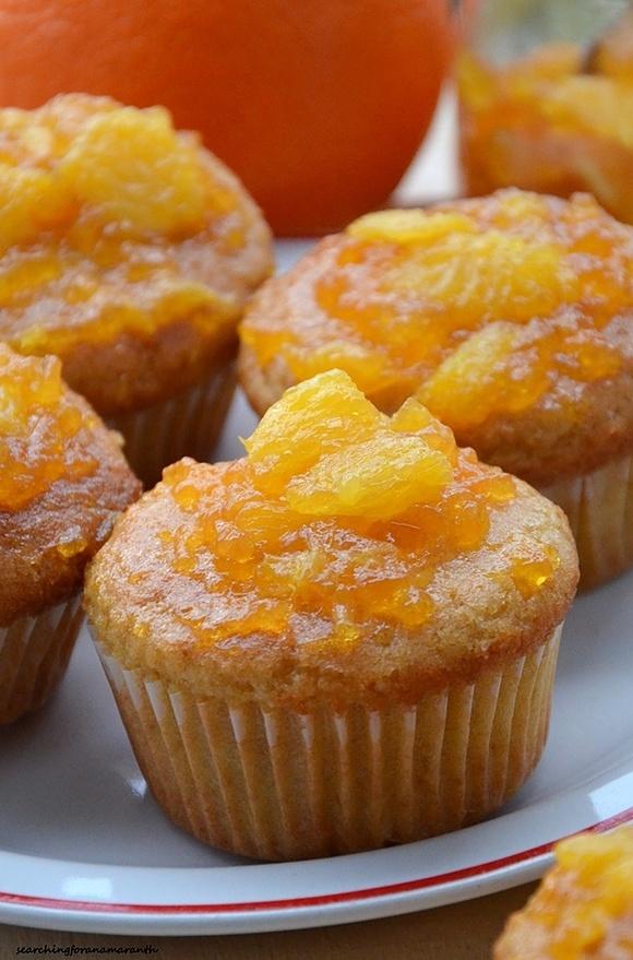 Muffinki z białym makiem i pomarańczami bezglutenowe