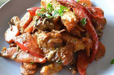 Schab w orientalnym stylu
