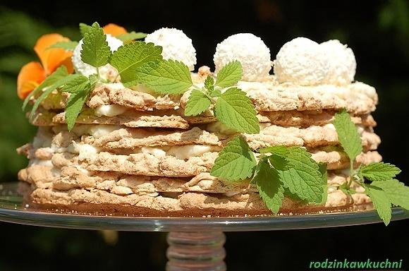 Tort raffaello bezglutenowy