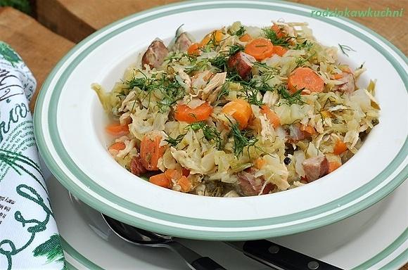 Kapustka czyli bigos z młodej kapusty
