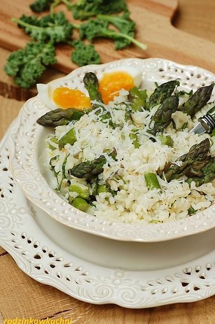 Risotto ze szparagami