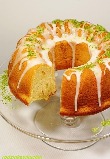 Babka ucierana z limonką i pomarańczą