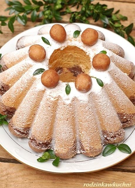 Babka marmurkowa siostry Anastazji - przepis na wielkanocną babkę
