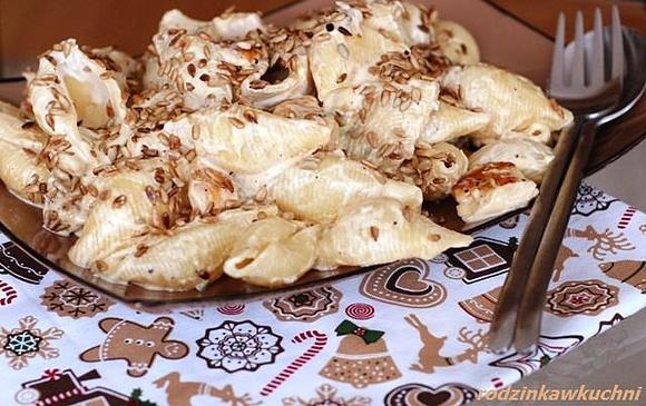 Muszle z kurczakiem i mascarpone