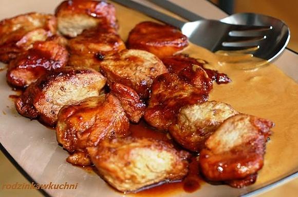 Polędwiczki w miodzie