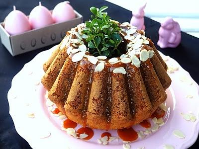 Babka marchewkowa z karmelem