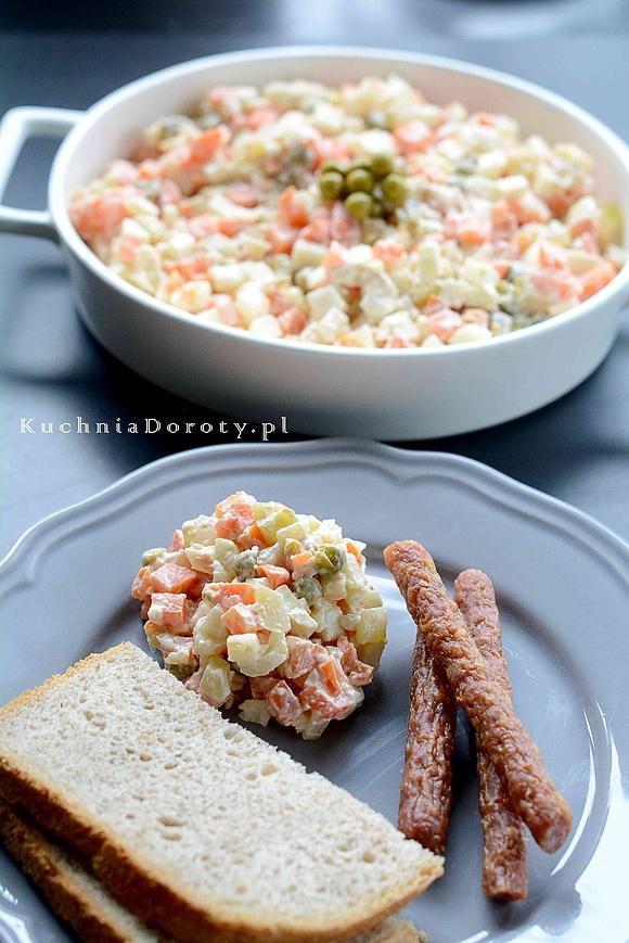 Sałatka jarzynowa – krok po kroku