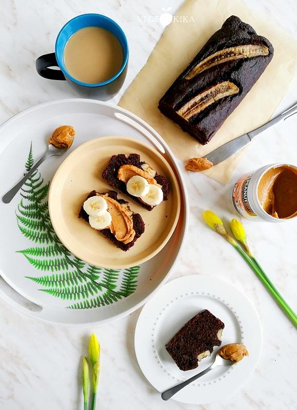 Chlebek bananowo-czekoladowy
