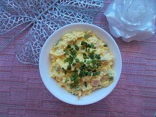 Pasta jajeczna z wędliną