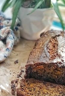 Chlebek bananowy z czekoladą