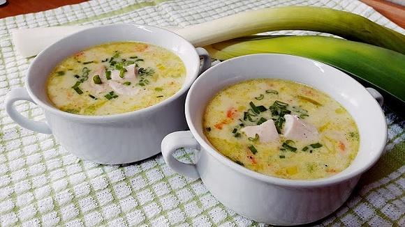 Zupa porowa z charakterem