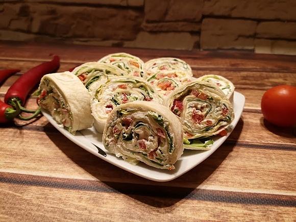 Tortilla z warzywami