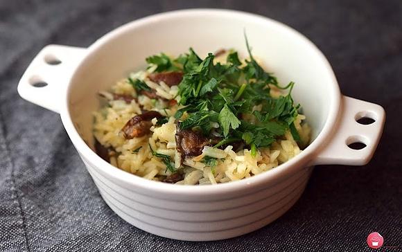 Szybkie risotto z borowikami