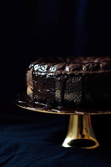 Babka brownie z kwaśną śmietaną
