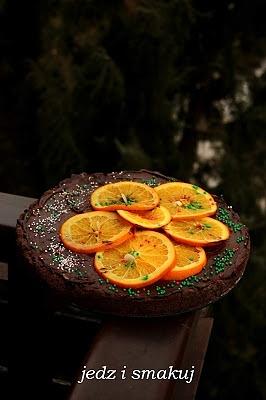 Czekoladowy mazurek z chili