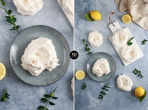 Mini bezy pavlova gniazdka wielkanocne przepis