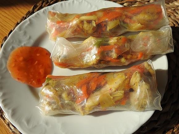 Sajgonki z kurczakiem